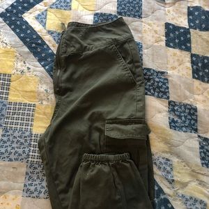 Green wild fable pants